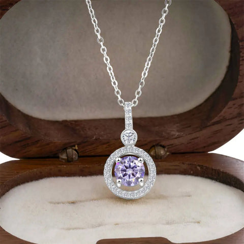 Luxury 1carat Moissanite Women's Necklace
