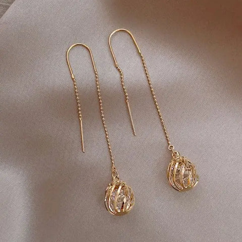 Exquisite Drop Ear Line Long Hanging Earrings