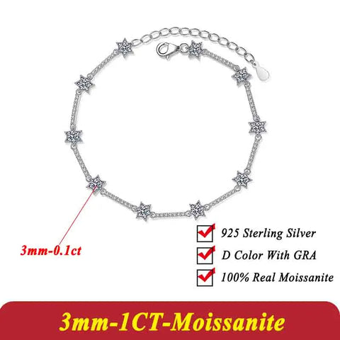 Moissanite Bracelet
