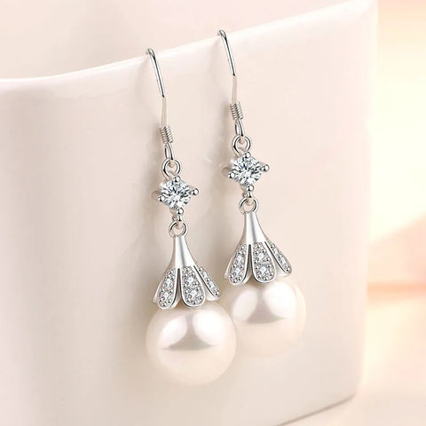 Earrings For Women 925 Sterling Silver Original Charm