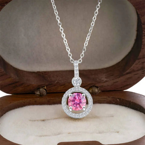 Luxury 1carat Moissanite Women's Necklace