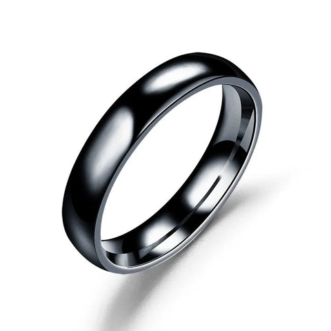 Simple 6mm Titanium Ring