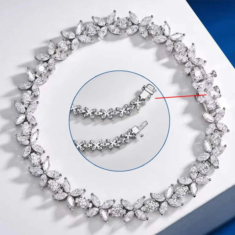 Full Moissanite Bracelet