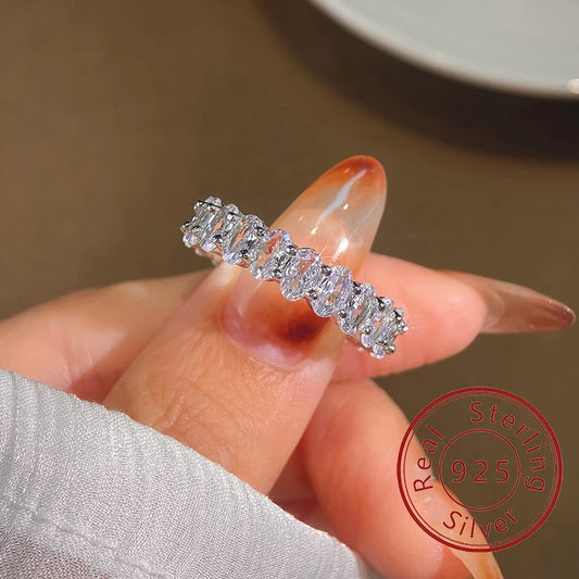 Zircon Oval Fashion Ring