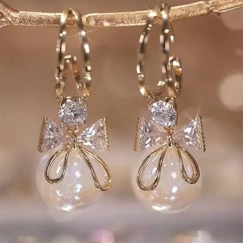 2PC Women's Trendy Bow Earrings