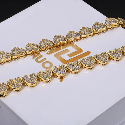 ESKEEM 8mm Iced Out  Bracelet