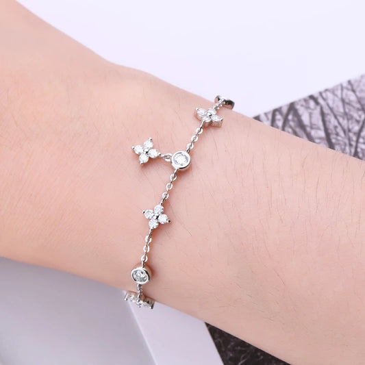 IOGOU D Moissanite Bracelets