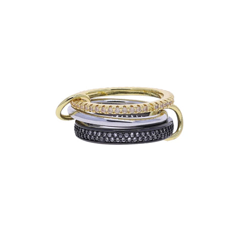 Stacking Engagement Band Rings