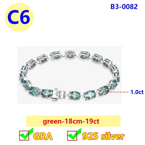 Special Moissanite Diamond Bracelet