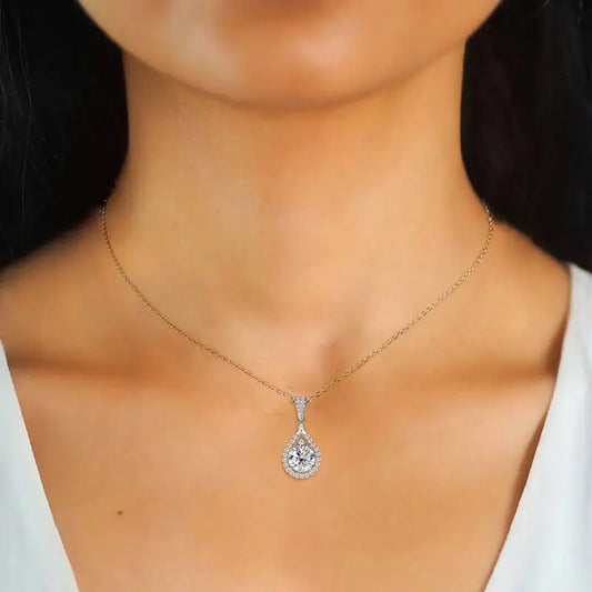 TY 2025new Moissanite Necklace