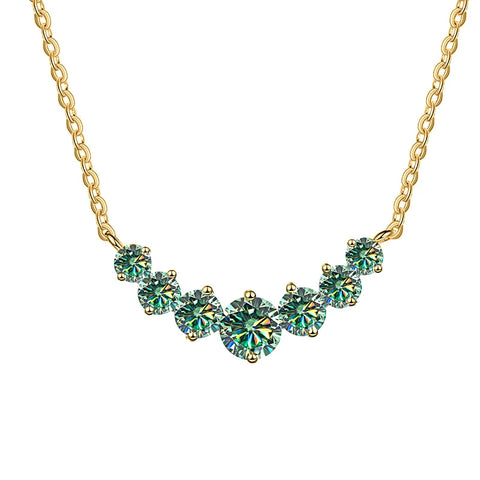 JoyceJelly All D VVS1 Moissanite Necklace