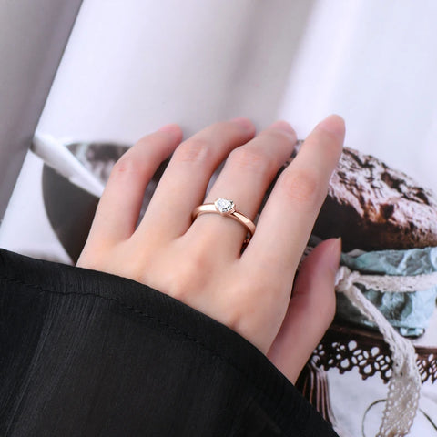 Anziw Rose Gold Color 0.5ct