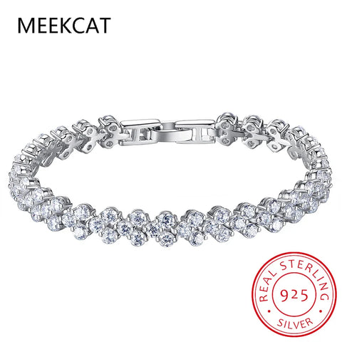 Lab Diamonds Simulated Moissanite Bracelets