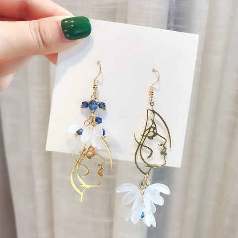 New Flower Bohemia Hanging Earrings